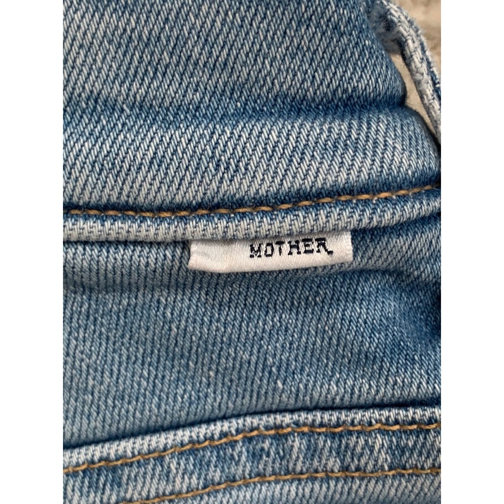 Mother Denim The Insider Crop Step Fray Jeans Size 24 Limited Edition Wash - Picture 6 of 16